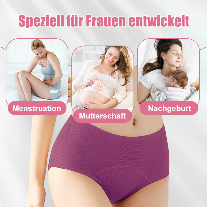 🌸KAUFE 5 UND ERHALTE 5 GRATIS 🌸2024 Neueste High Waist Leak proof Höschen-2