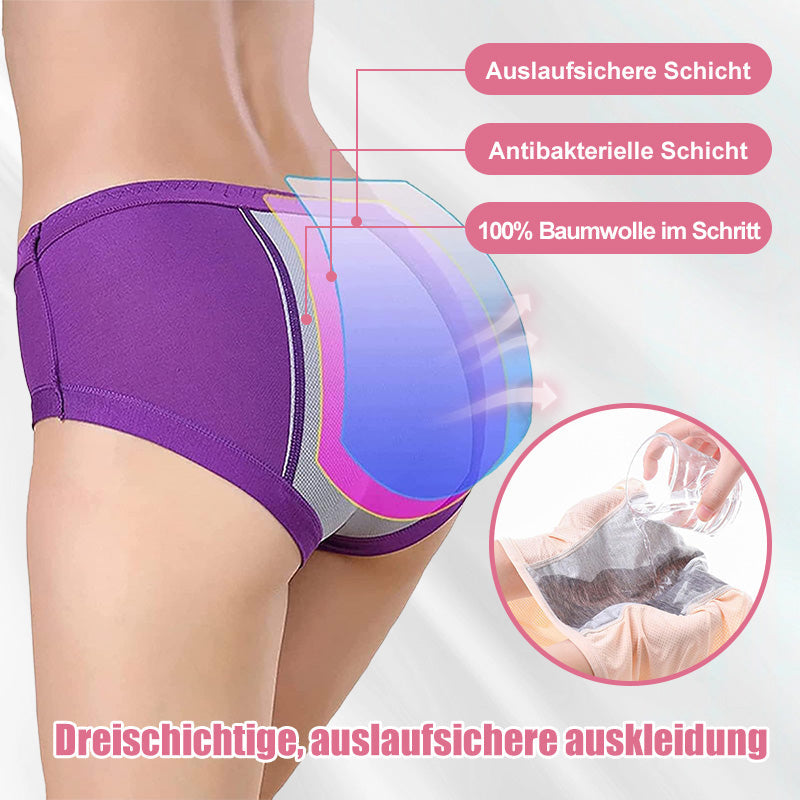 🌸KAUFE 5 UND ERHALTE 5 GRATIS 🌸2024 Neueste High Waist Leak proof Höschen-3