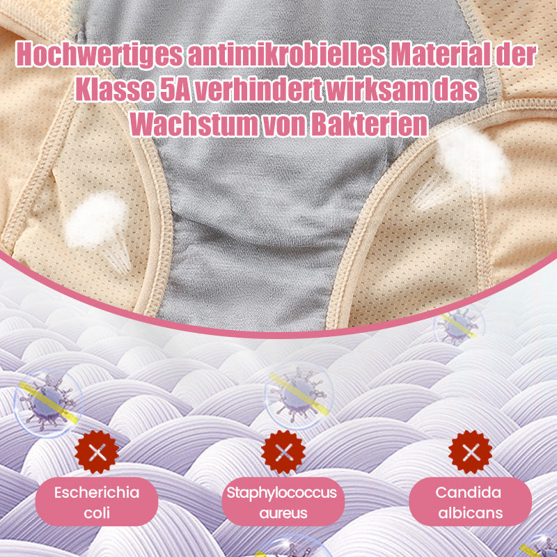 🌸KAUFE 5 UND ERHALTE 5 GRATIS 🌸2024 Neueste High Waist Leak proof Höschen-5