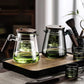 Leaves and water separation press teapot- 750 ml